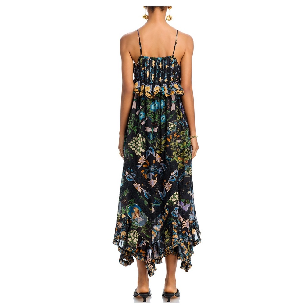 FARM Rio Winter Garden Pleated Dress. - Picture 4 of 5